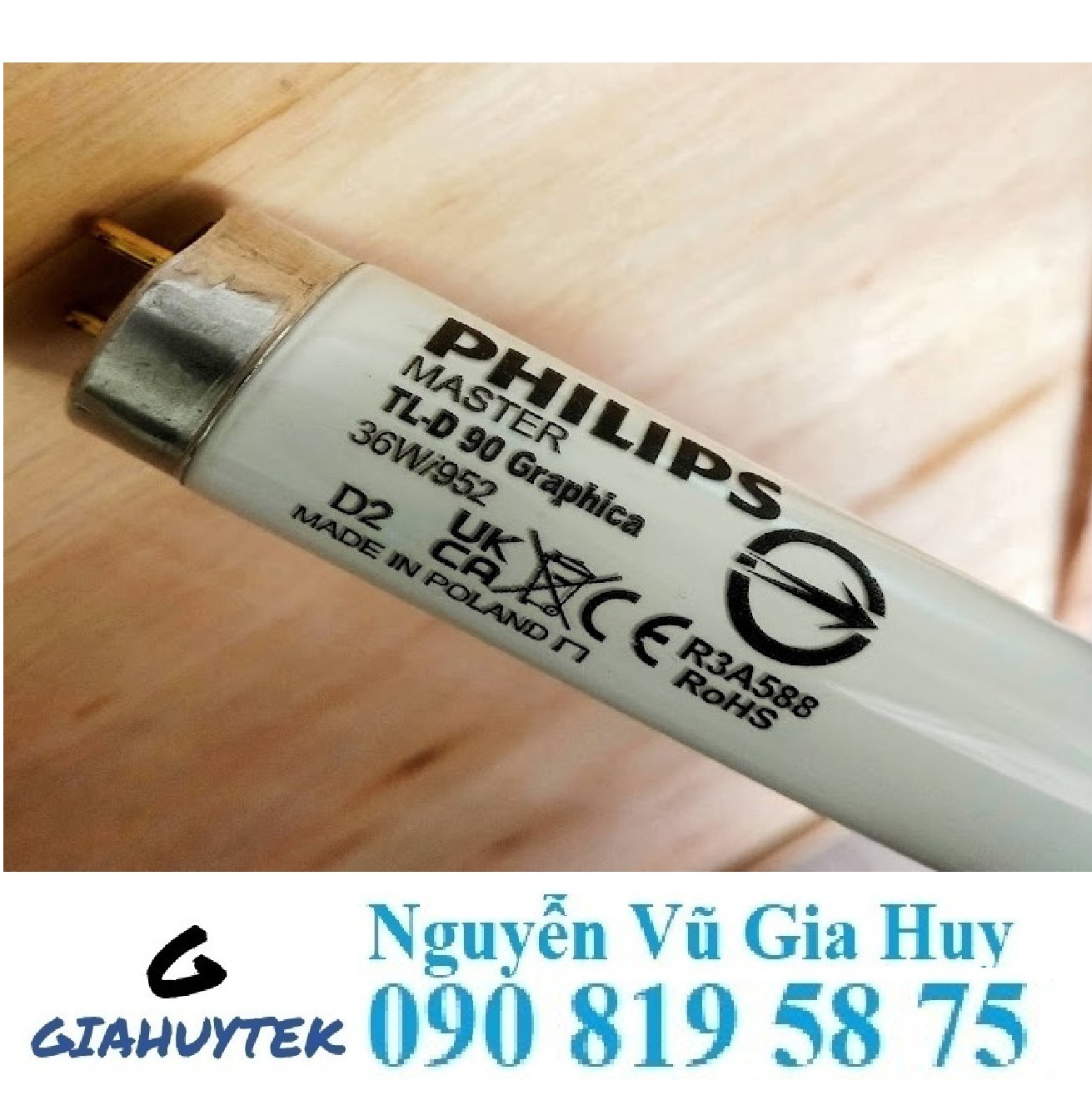 Bóng đèn D50 cho tủ so màu các sản phẩm ngành in – Giải pháp chuẩn màu sắc chính xác