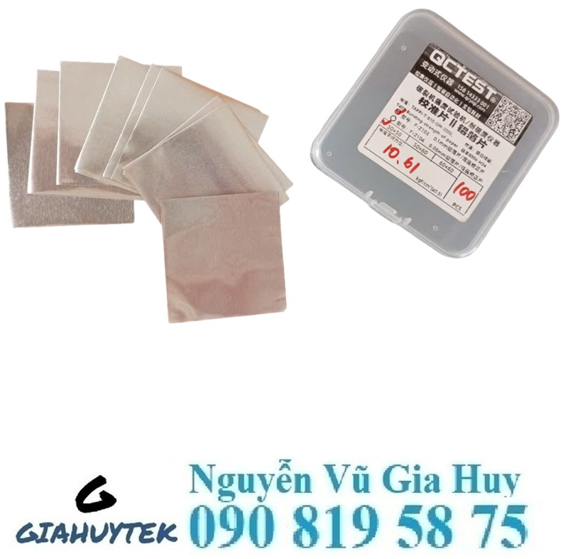 Màng nhôm hiệu chuẩn – Đảm bảo độ bục carton chính xác