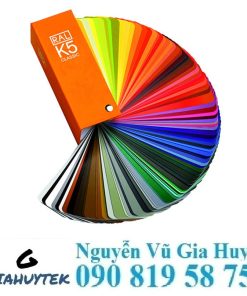 Quạt Màu RAL K5 – Giải Pháp Chuẩn Hóa Màu Sắc Từ Hãng RAL