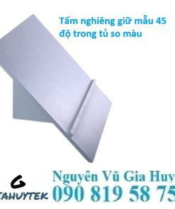 Tấm Nghiêng Giữ Mẫu 45 Độ Trong Tủ So Màu - Giải Pháp Chính Xác